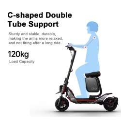Asiento para patinete Segway-ninebot ZT3 / Segway ZT3 Pro + maleta de transporte Segway - Ninebot - 2 
Compatible con Segway-nin