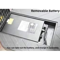 Faltbarer Elektroroller mit vier Rädern und Stuhl für Senioren Segway - Ninebot - 8  