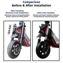 Etuvaimennus Monorim-ZT3 Segway ZT3 Pro sahkopotkulaudalle - paivityssarja Monorim - 7 
Yhteensopivuus: Monorim-ZT3 etuvaimennus