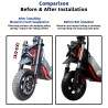 Foraffjedring Monorim-ZT3 til Segway ZT3 Pro el-lobehjul - opgraderingssaet Monorim - 7 
Kompatibilitet: foraffjedring Monorim-Z