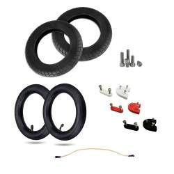 Complete 10 Inch Wanda-bandenkits voor Xiaomi M365, 1S, Pro2 en M365 Pro WANDA - 4 Twee 10-inch Wanda-banden - inclusief twee 10