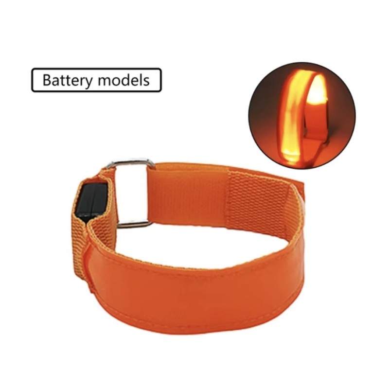 Odblaskowy zacisk ze światłem ostrzegawczym Wan - 7  