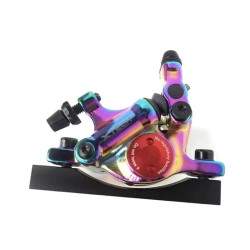 Teljes fékkészlet króm xTech féknyereggel Xiaomi M365, 1S, Essential, Pro2 vagy M365 Pro készülékekhez ZOOM xTech - 3 Chrome Zoo