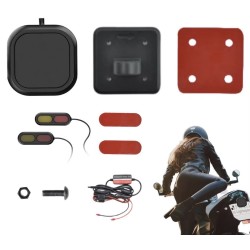 Vesitiivis kuolleen kulman tunnistusjärjestelmä (130º kulma) skootterille, polkupyörälle tai moottoripyörälle KROXNE - 1  