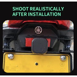 Vandeniui atspari aklųjų zonų aptikimo sistema (130º kampas), skirta paspirtukui, dviračiui ar motociklui KROXNE - 9  