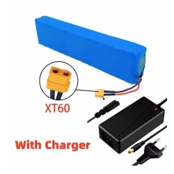 Akumulyator 20000 mAh 48 V iz zaryadnym prystroyem 54,6 V 2A xt60-dc, bullet-sm, T plug-dc, xt60-sm, xt60-plug KROXNE - 1  