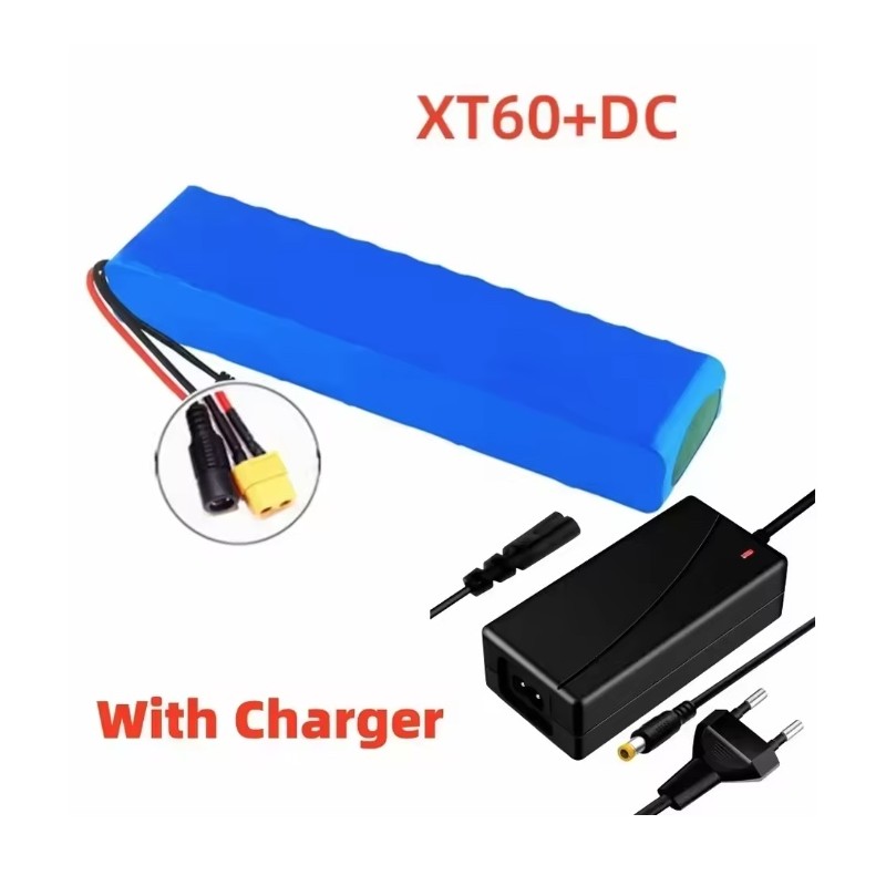Batería de 20000mah 48v con cargador de 54.6v 2a xt60-dc, bullet-sm, T plug-dc, xt60-sm, xt60-plug KROXNE - 6  