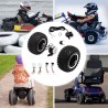 Zestaw do samodzielnej konwersji (2 silniki, kontroler i przepustnica) - Opony pneumatyczne - Gokart, Wózek inwalidzki KROXNE - 