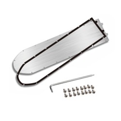 Aluminiumabdeckung mit wasserdichter Dichtung für die Ninebot Max G30-Serie oder ähnliches KROXNE - 3  