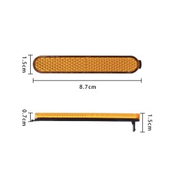 Zadnji odsevniki za Xiaomi Pro 2, 1S, Essential, Mi 3 ali podobno Xiaomi - 6  