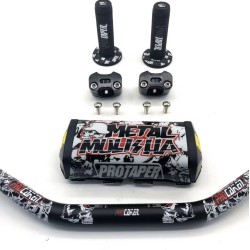 Kierownica wyścigowa, profesjonalne uchwyty do rowerów, ATV, Quad 1-1/8" Kayo BSE CRF KLX KROXNE - 2  