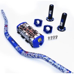 Lenktynių vairas, profesionalios rankenos dviračiams, keturratis, Quad 1-1/8" Kayo BSE CRF KLX KROXNE - 5  