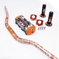 Guidon de course, poignées professionnelles pour vélos, VTT, Quad 1-1/8" Kayo BSE CRF KLX KROXNE - 6  