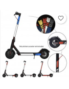 Pegatinas reflectantes para ser visto mientras circulas con tu patinete eléctrico.