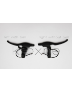 Fékkarok minden típusú járműhöz: betegek, kerékpárok, motorkerékpárok stb.